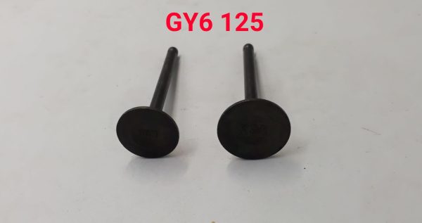GY6 125 INTAKE AND EXHAUST VALVE