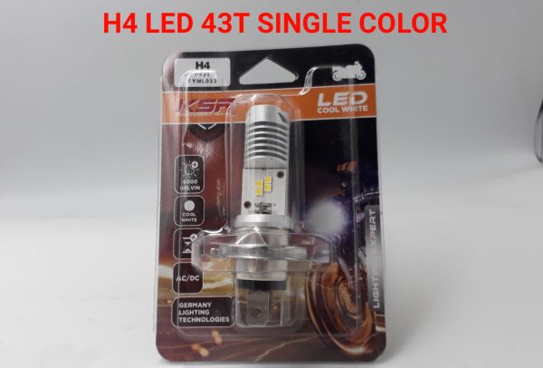 H4 43T LED SINGLE COLOR